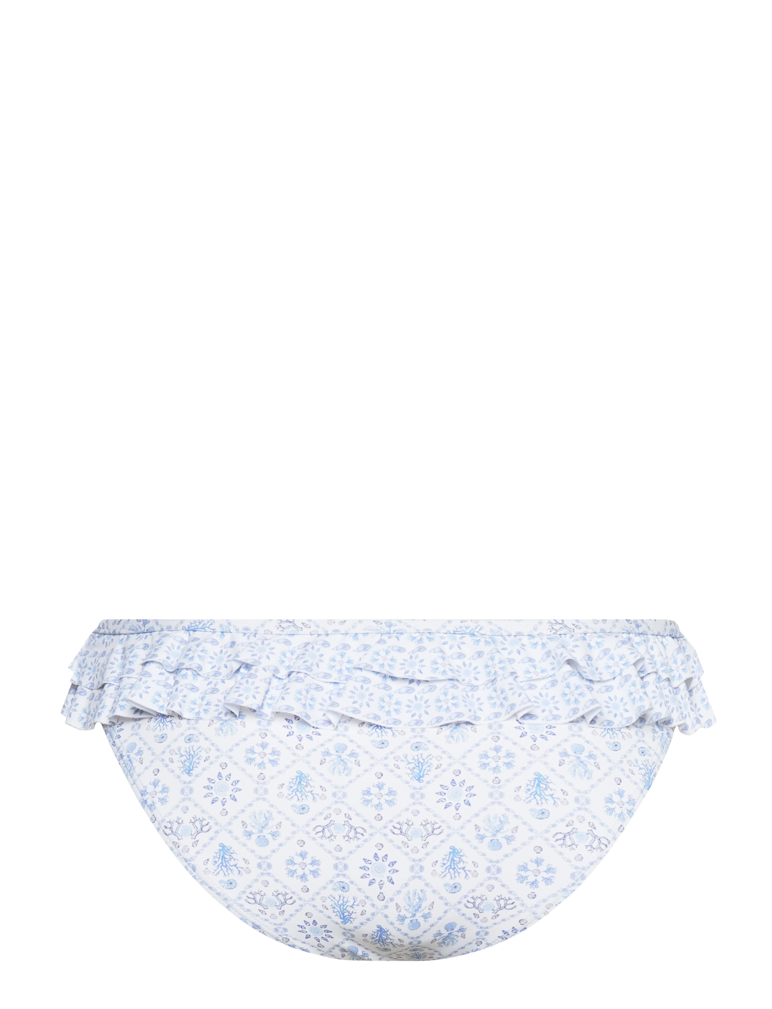 Malina - Lucie bikini bottom - capri corals azure - 1