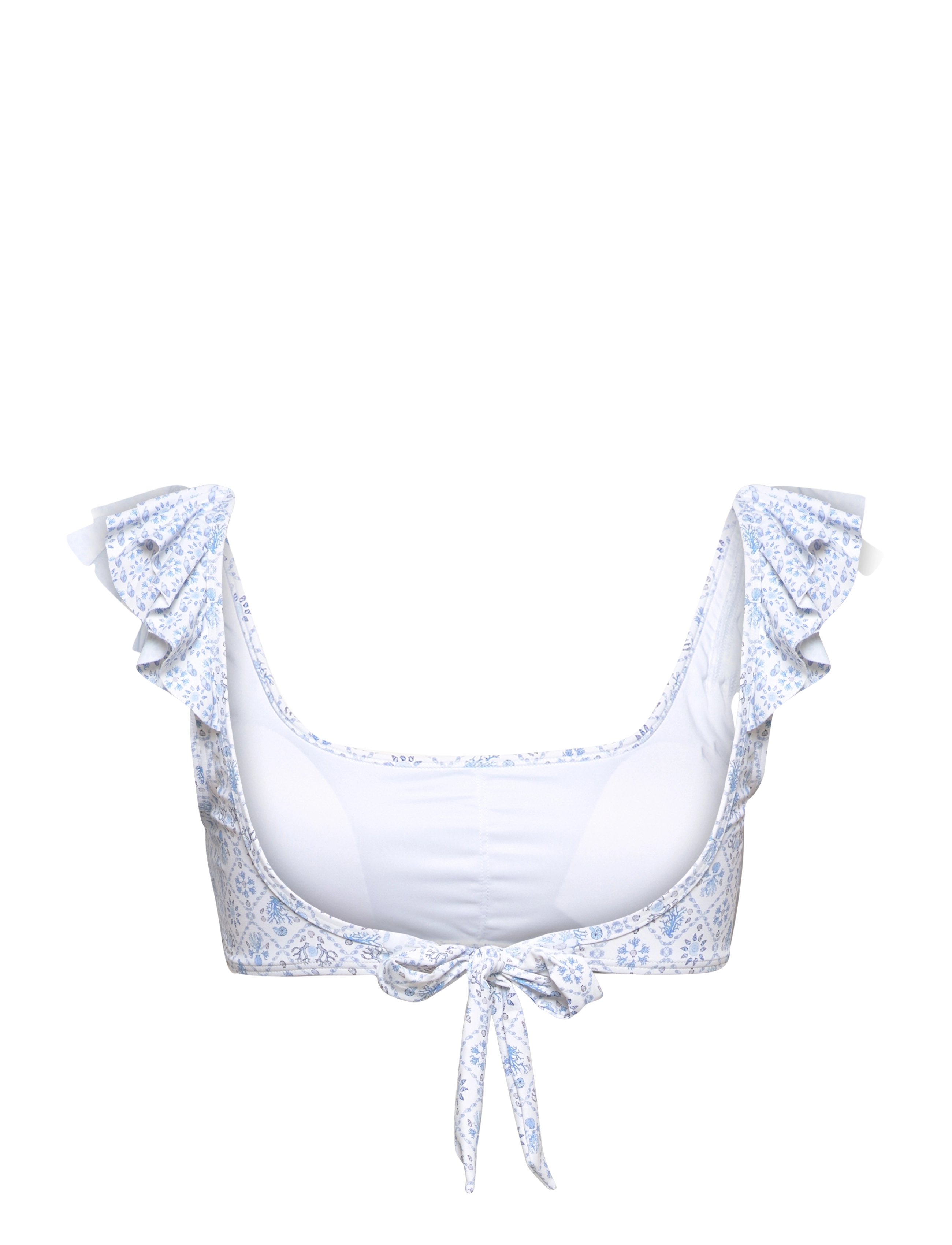 Malina - Lucie bikini top - capri corals azure - 1