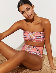 Malina - Enya bikini bottom - high waist bikini bottoms - inca coral rose - 5