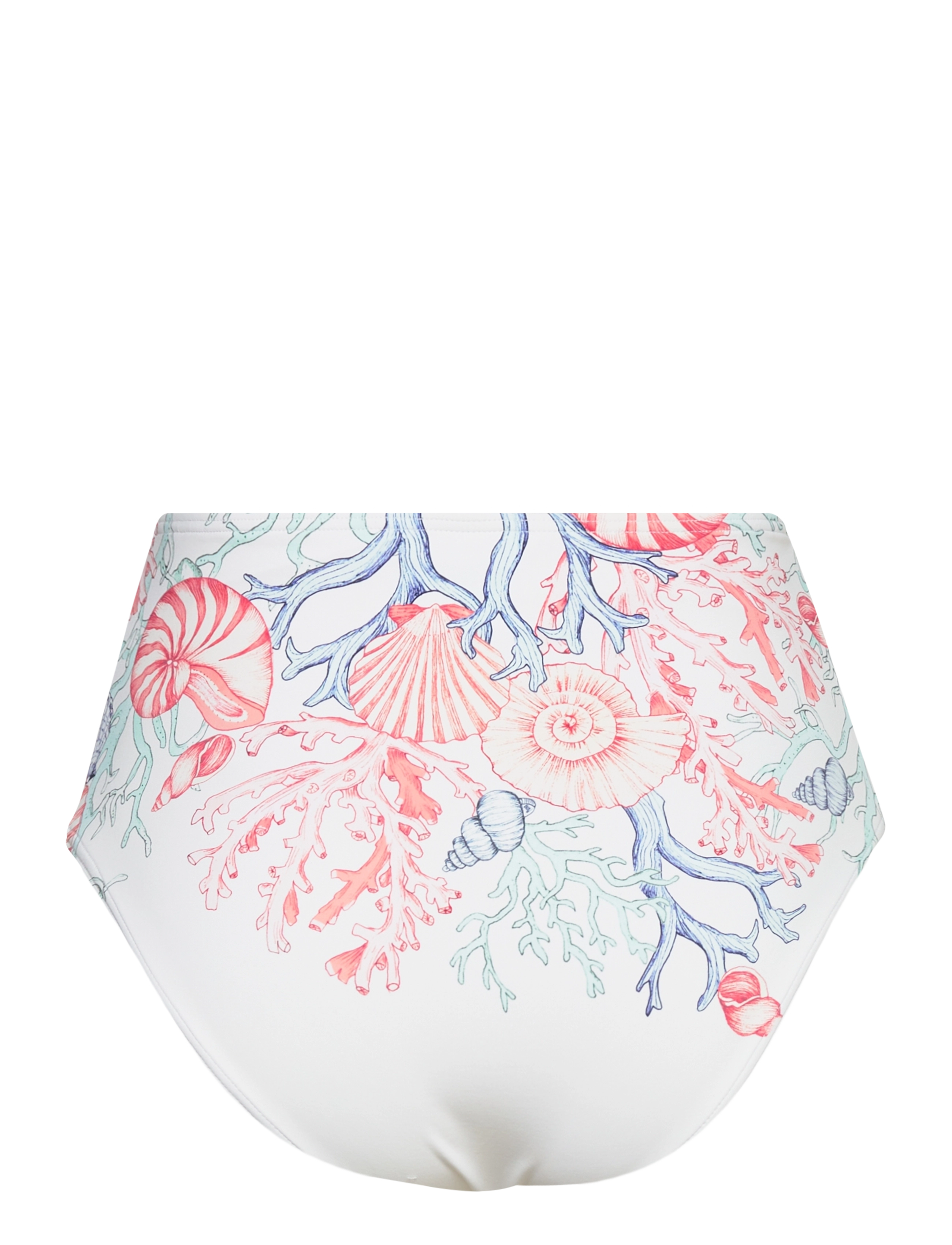 Malina - Noemi bikini bottom - high waist bikini bottoms - capri corals blush - 2