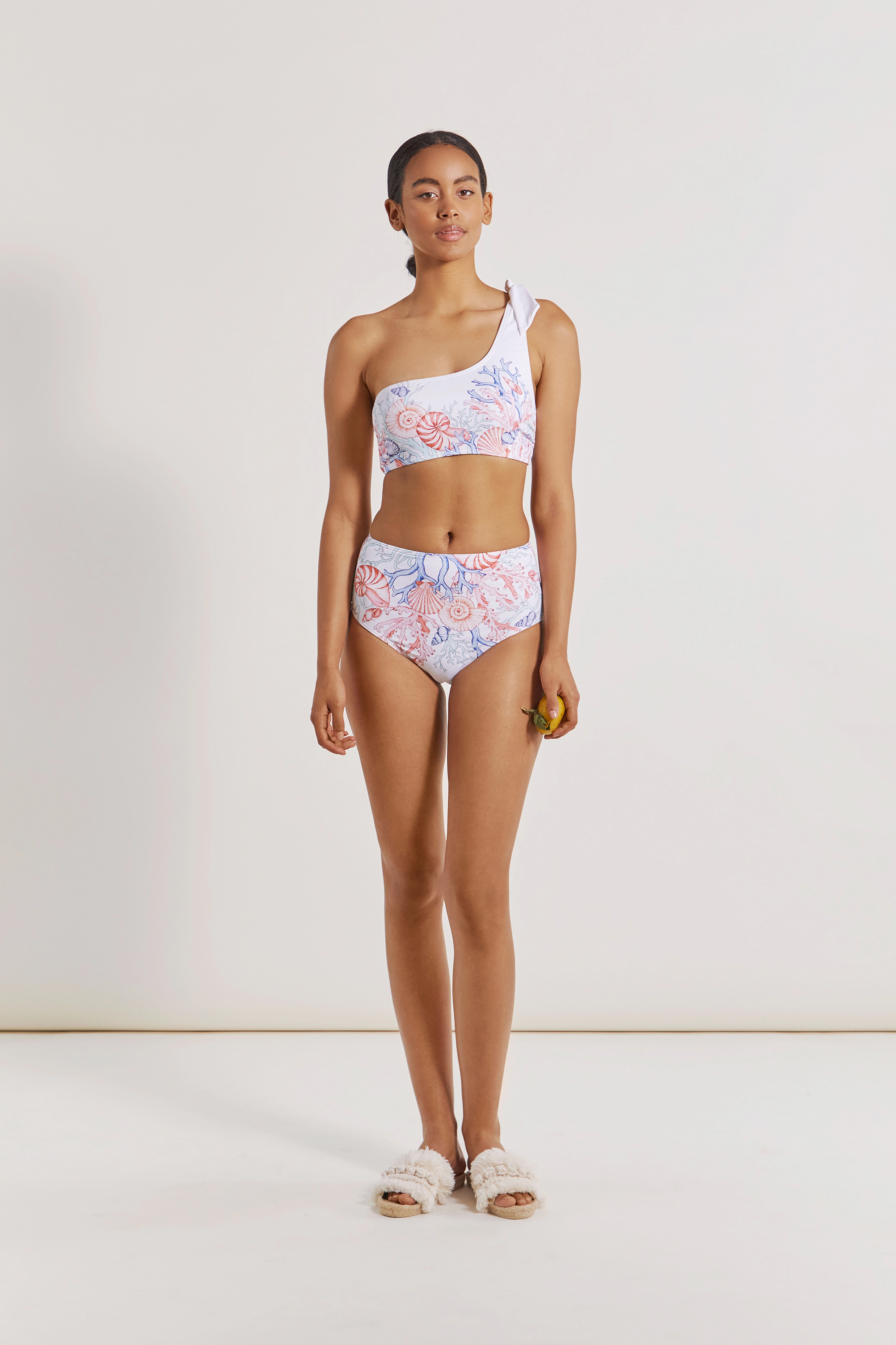 By Malina - Noemi bikini top - capri corals blush - 2