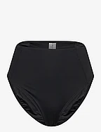 Denise high-waist bikini bottom - BLACK