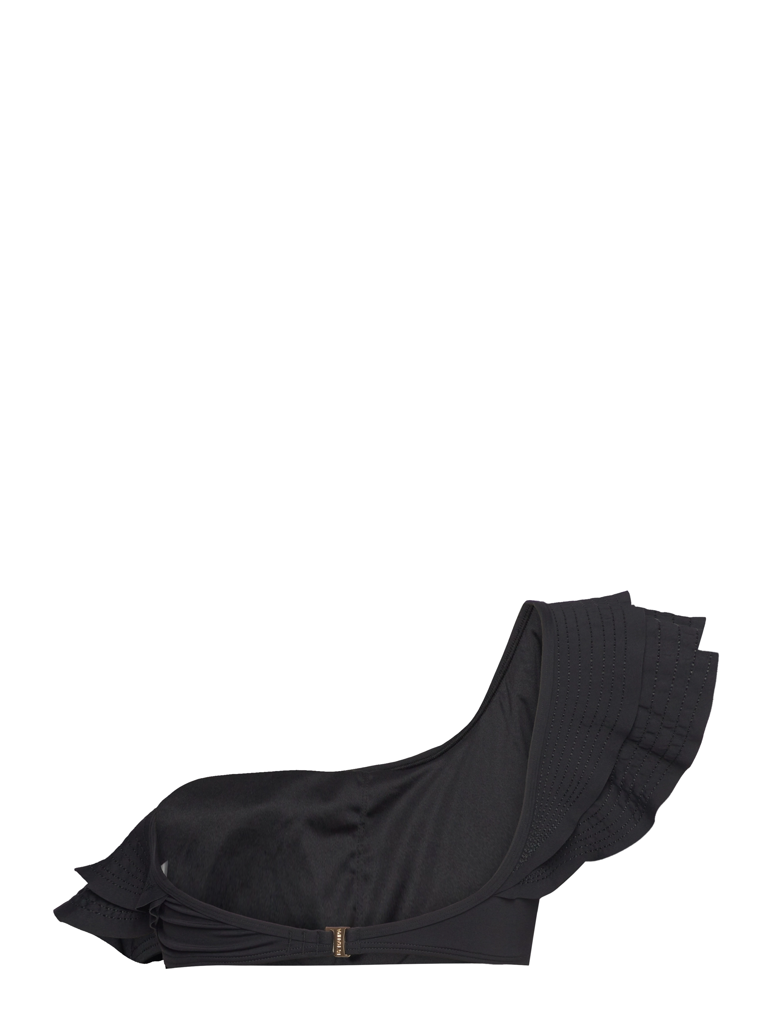 Malina - Denise one-shoulder bikini top - black - 2