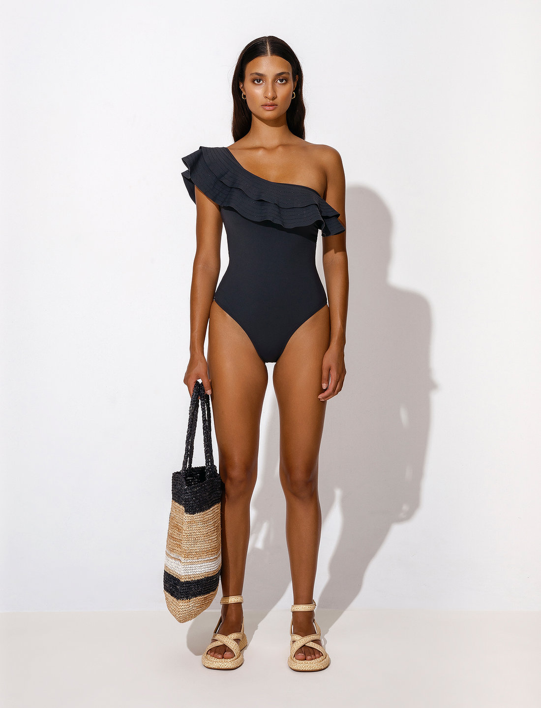 Malina Eleonor One shoulder Swimsuit Badeanzuge Boozt