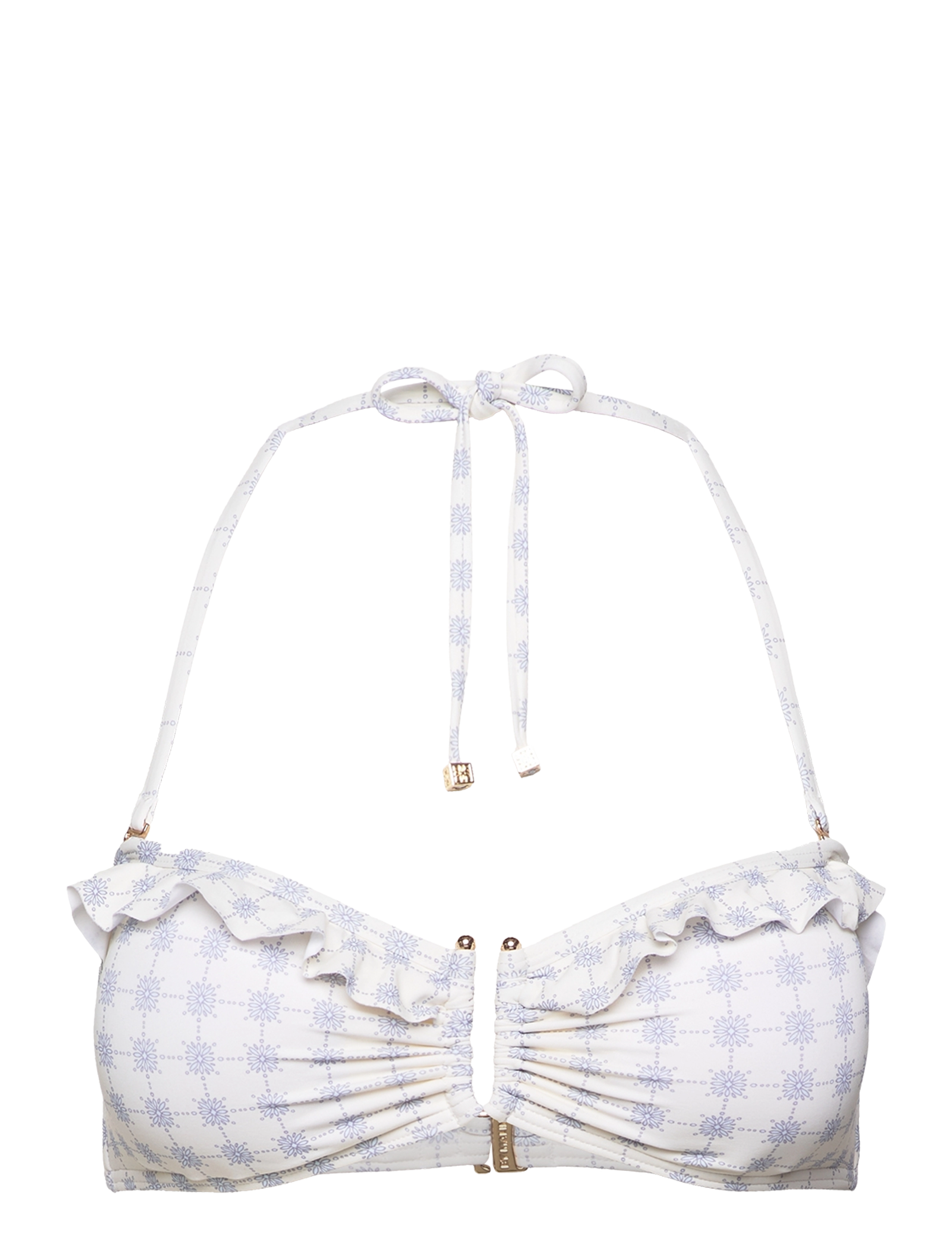 By Malina - Coraline bikini top - french ditsy blue - 0
