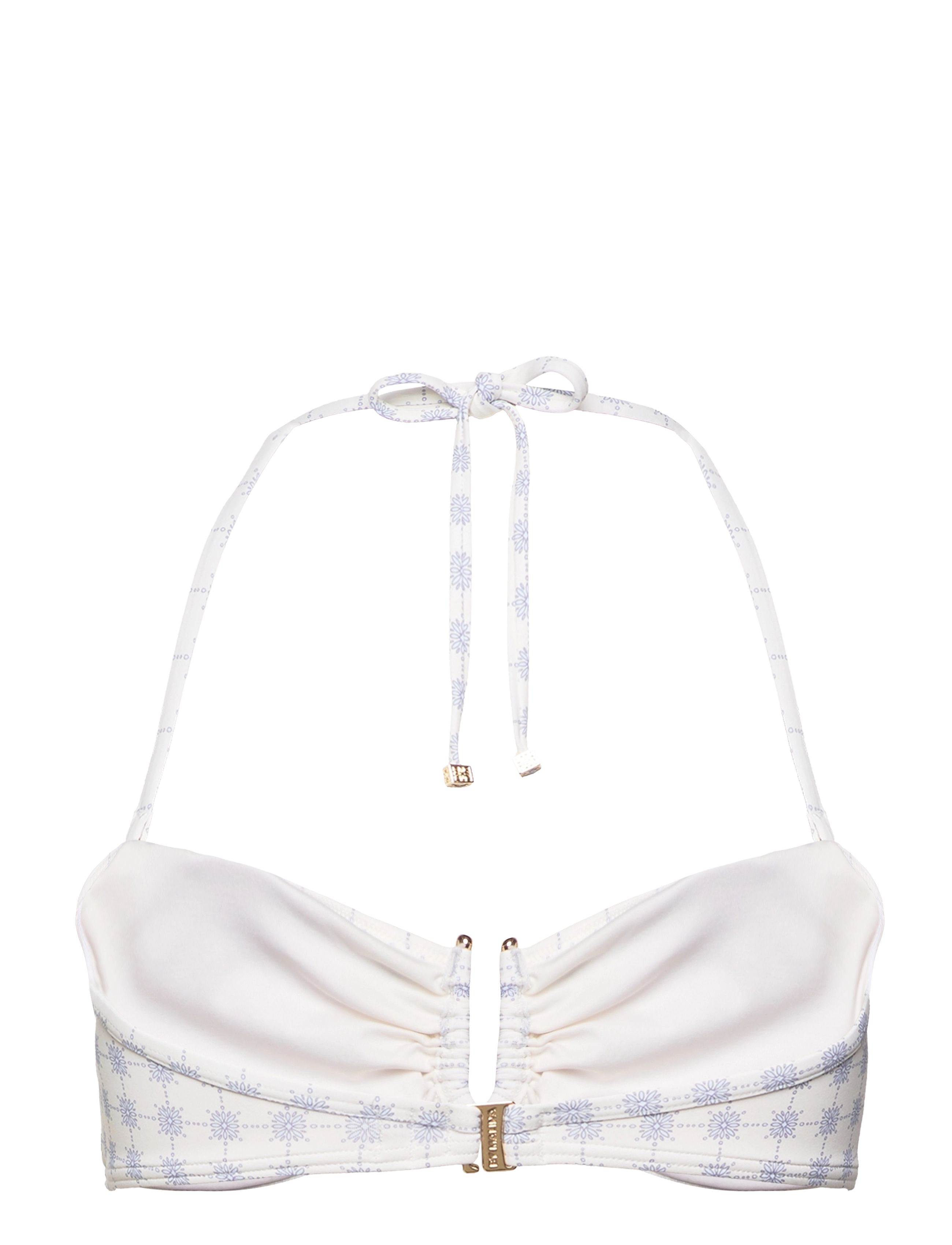 By Malina - Coraline bikini top - french ditsy blue - 1