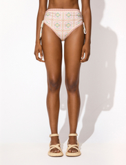 Malina - Della Bikini Bottom - bikinibroekjes met hoge taille - pastel shells - 4