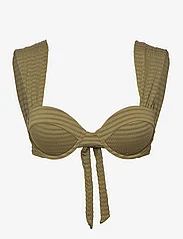 Malina - Aleah Bikini Top - wired bikinitops - olive - 0