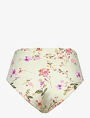 Malina - Ivy Bikini Bottom - bikinihosen mit hoher taille - soft floral pistachio - 1