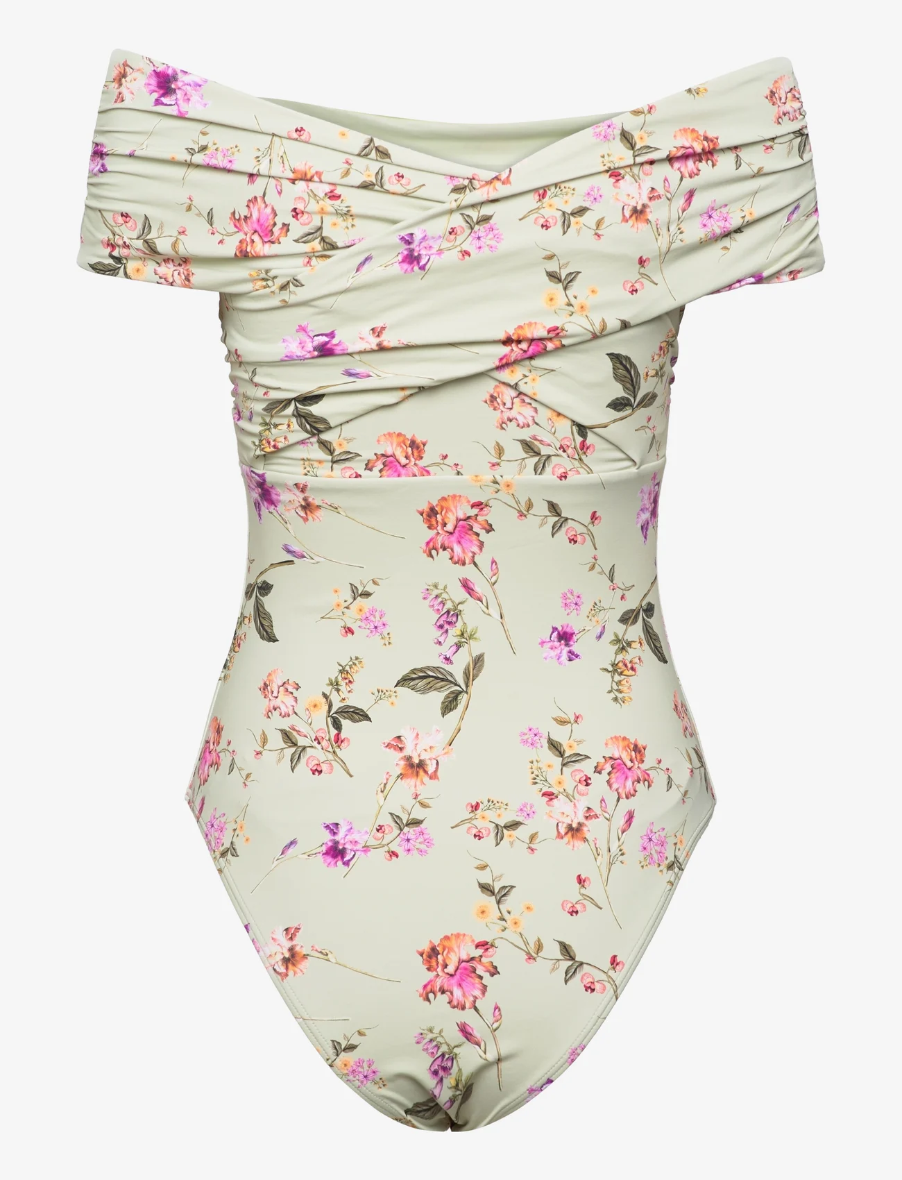 Malina - Isa Swimsuit - swimsuits - soft floral pistachio - 1