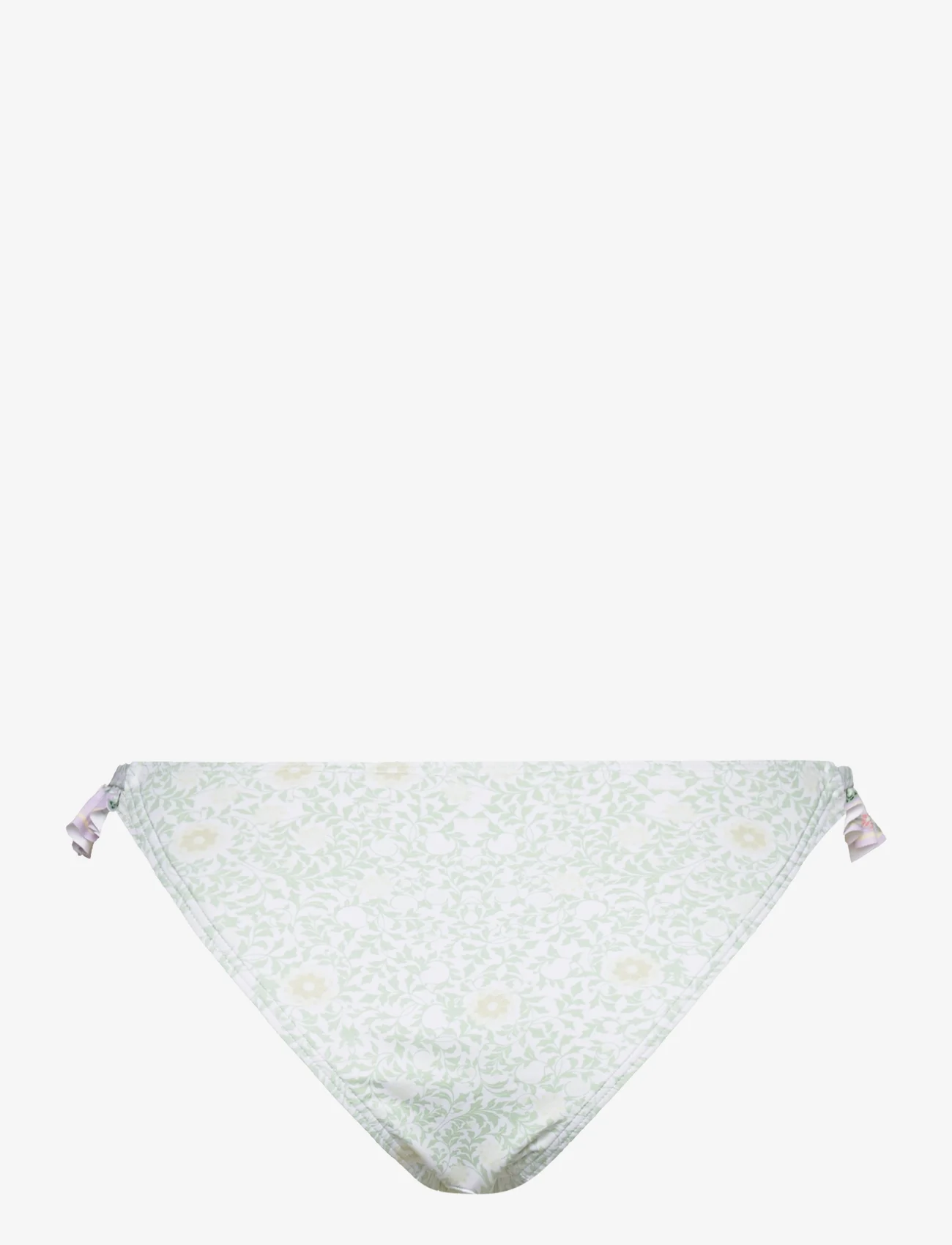 Malina - Florence frill printed bikini bottom - bikini-slips - floral mist mint - 1