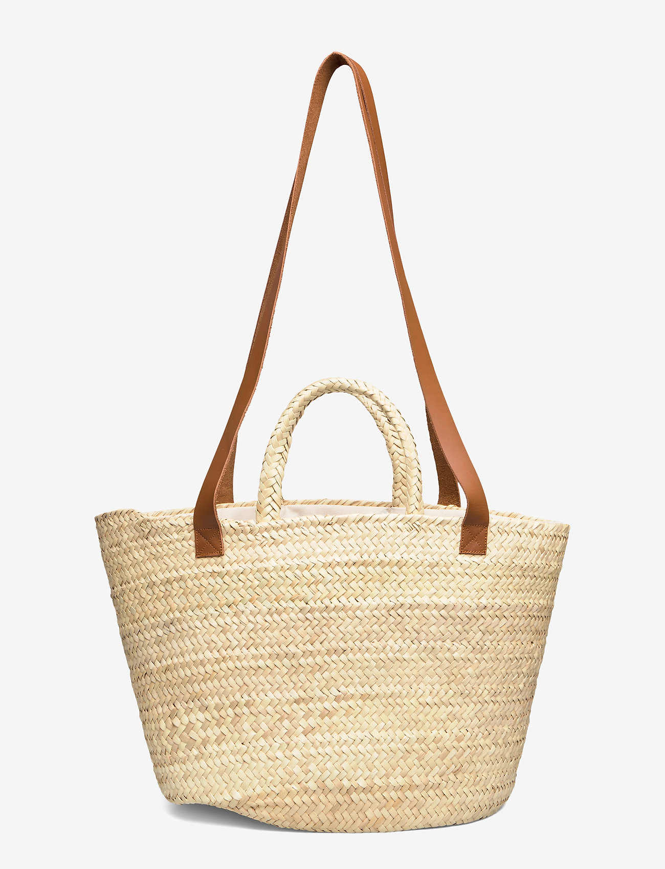 By Malina - Darling beach raffia tote - cream - 1