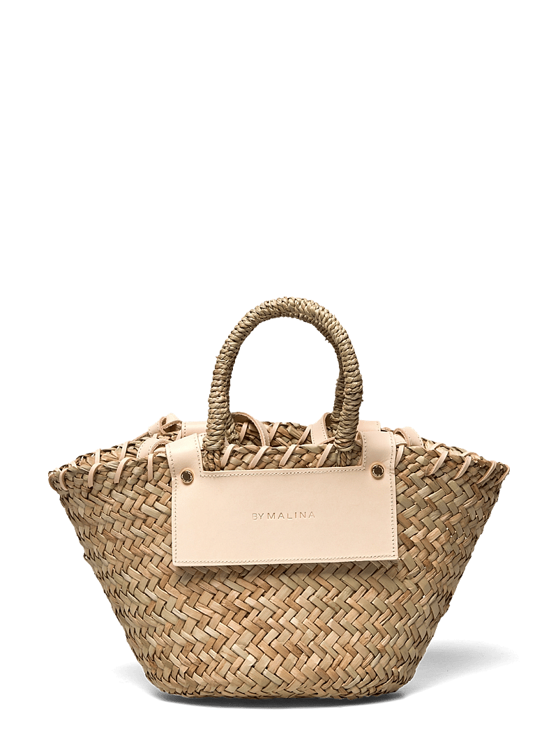Malina - Niki straw bag - shoppere - natural - 1