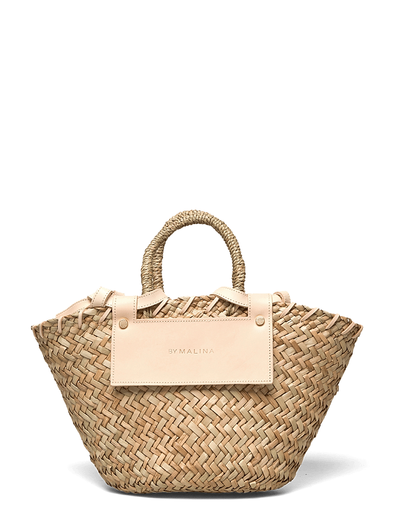 Malina - Niki straw bag - shoppere - natural - 2