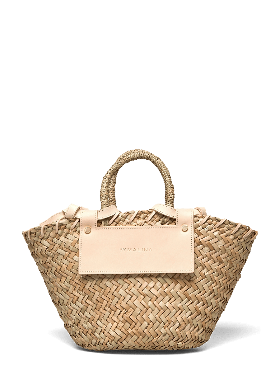 Malina - Niki straw bag - shoppere - natural - 2