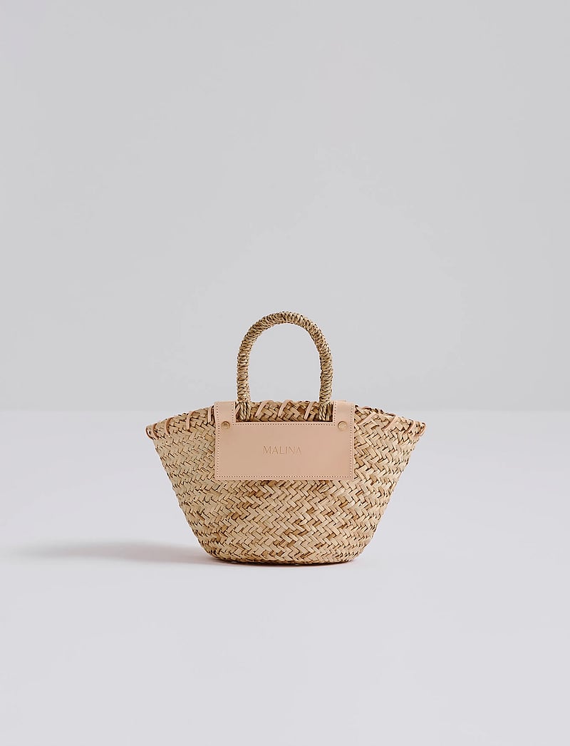 Malina - Niki straw bag - shoppere - natural - 0