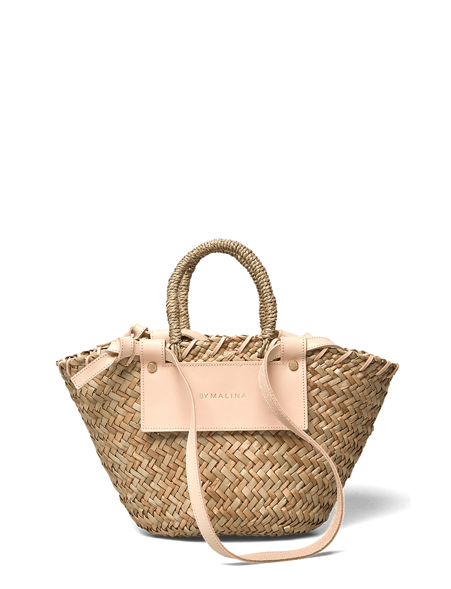 Malina - Niki straw bag - shoppere - natural - 5