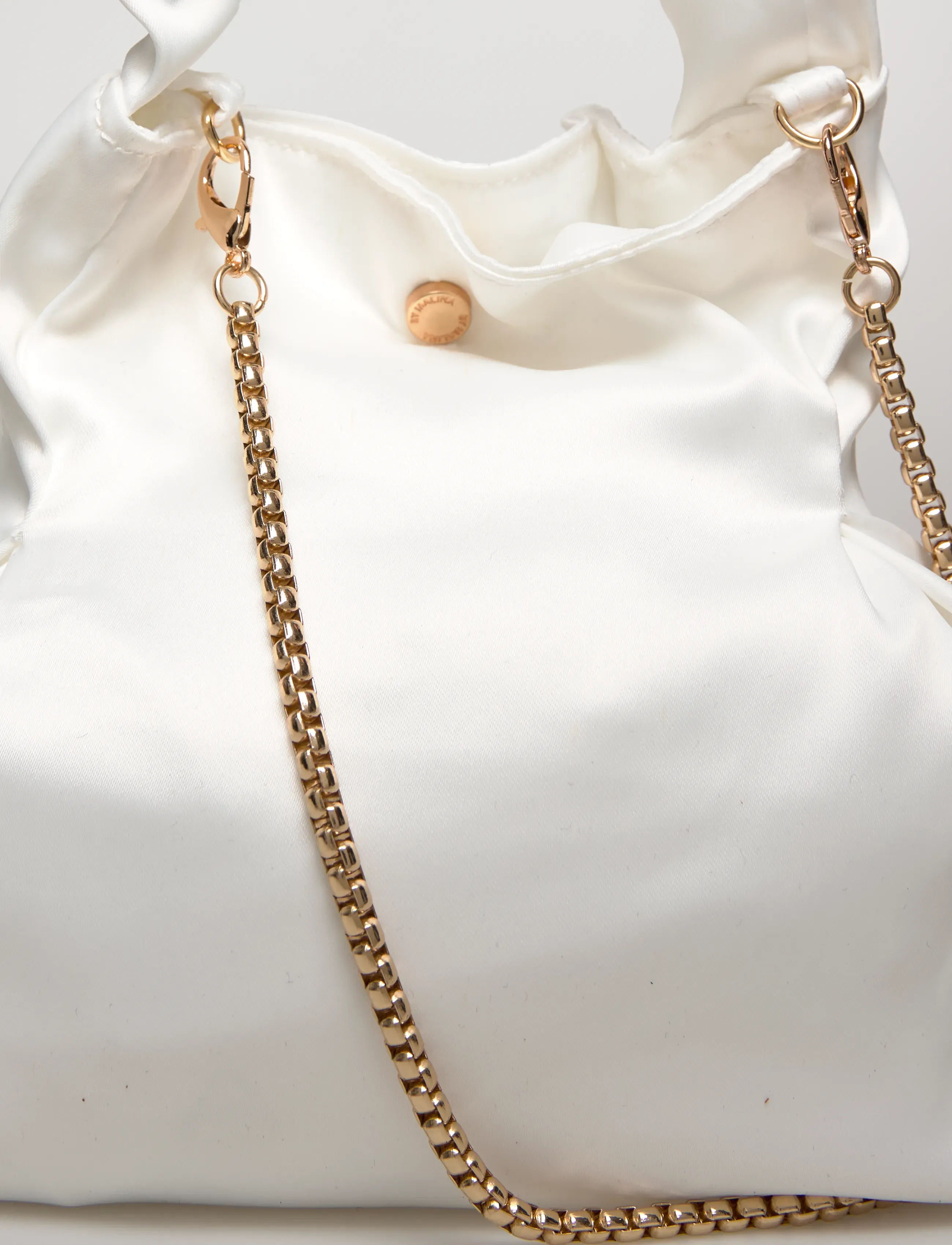 Malina - Bridal satin pouch - special occasions - ivory - 4