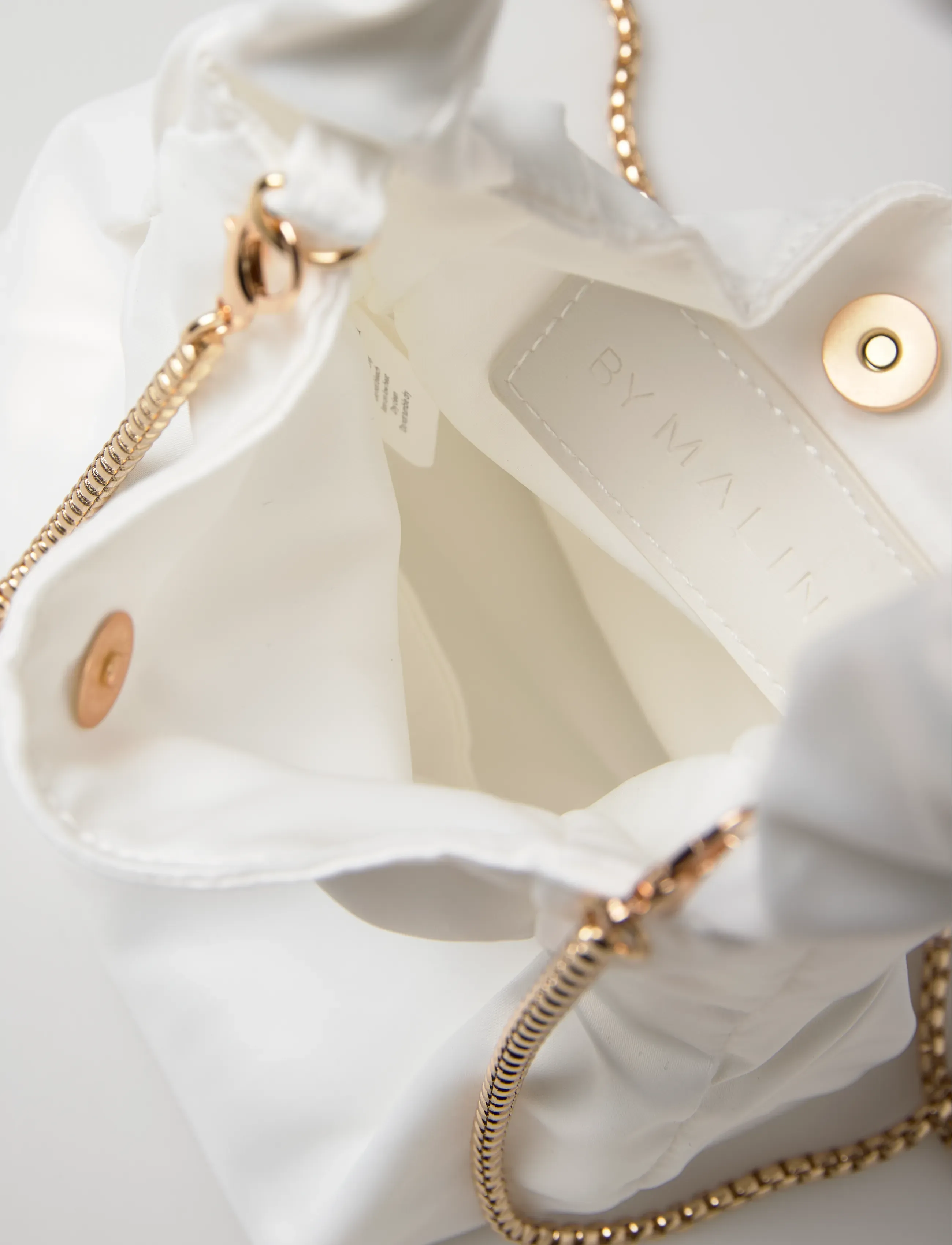 Malina - Bridal satin pouch - special occasions - ivory - 5
