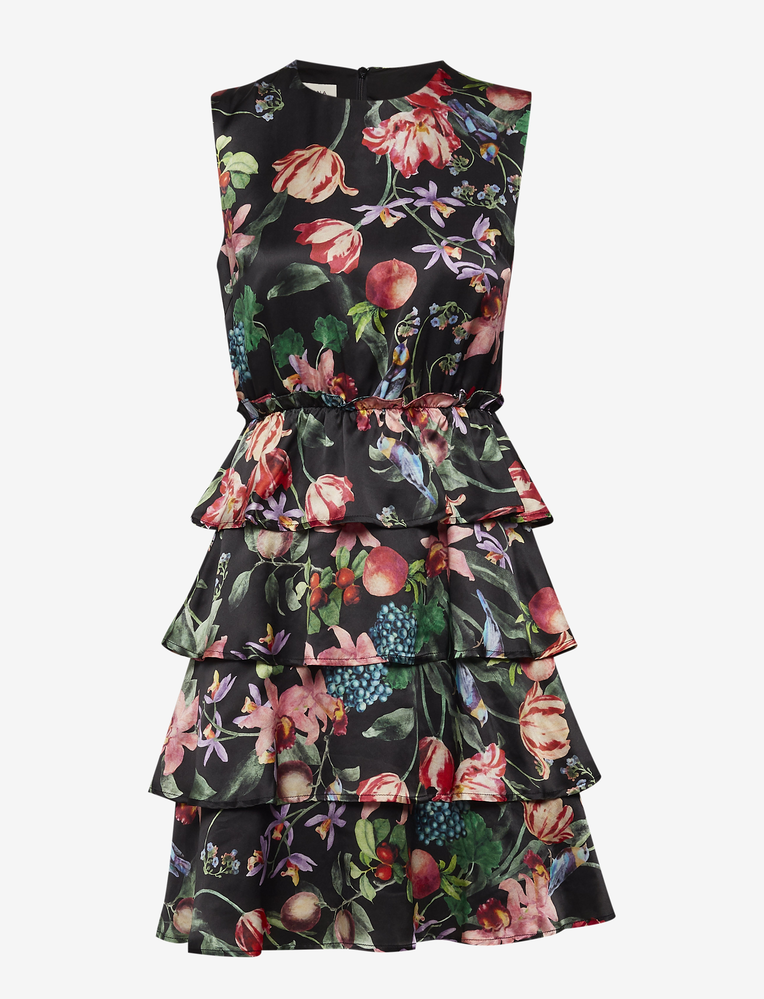 By Malina - Shanti dress - black blossom - 1