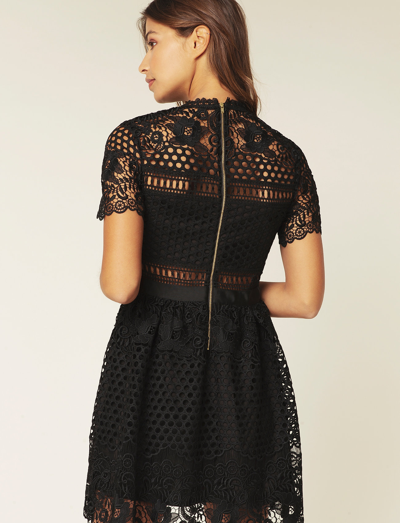 By Malina - Flower Emily dress - black - 3
