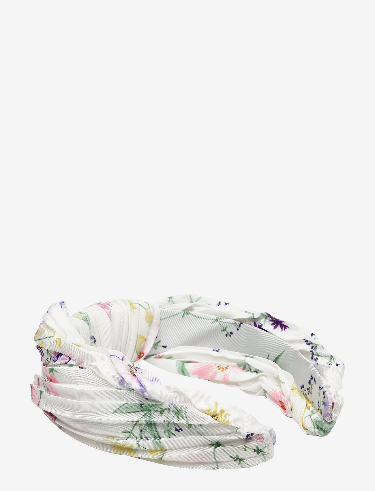 By Malina - Mila pleated headband - midsummer white - 1