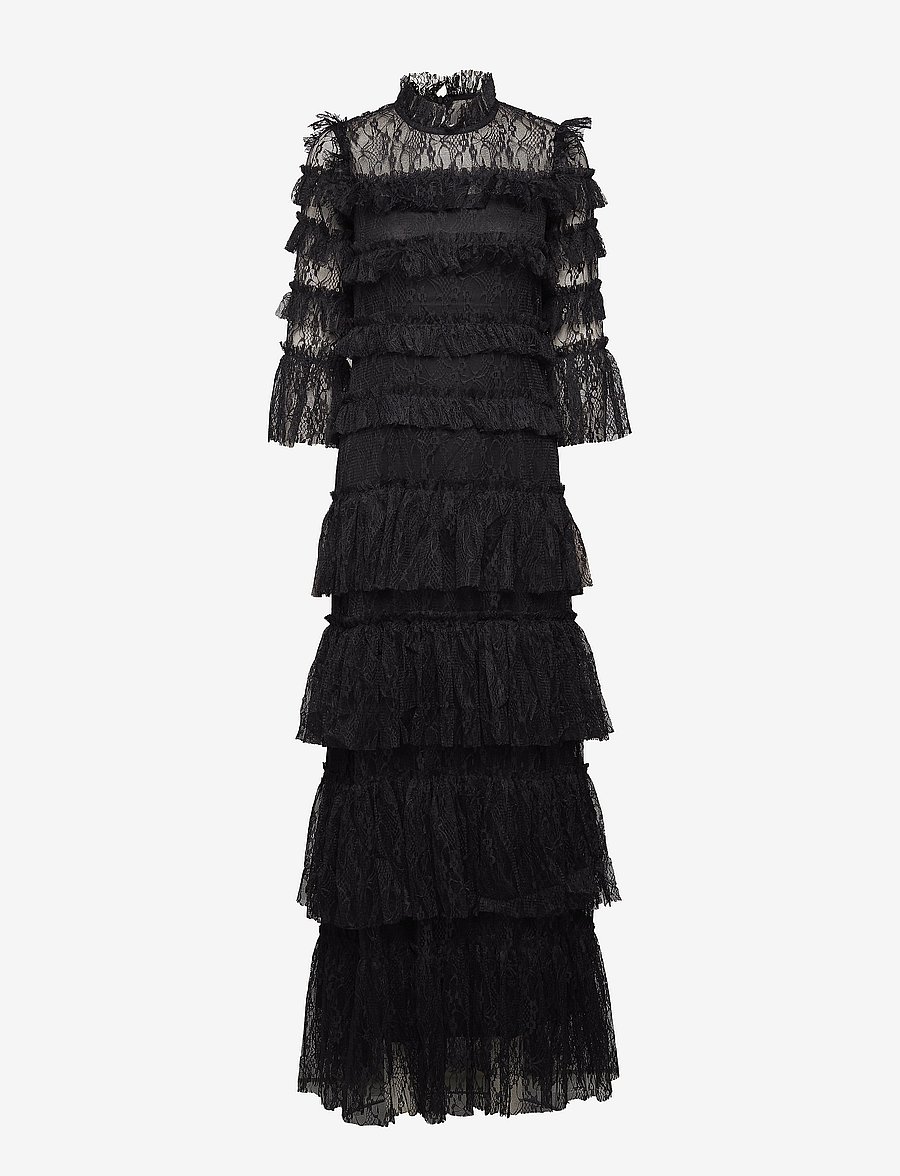 Malina - Carmine maxi dress - evening dresses - black - 1