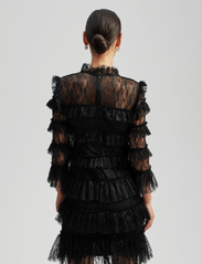 By Malina - Carmine mini dress - krótkie sukienki - black - 3