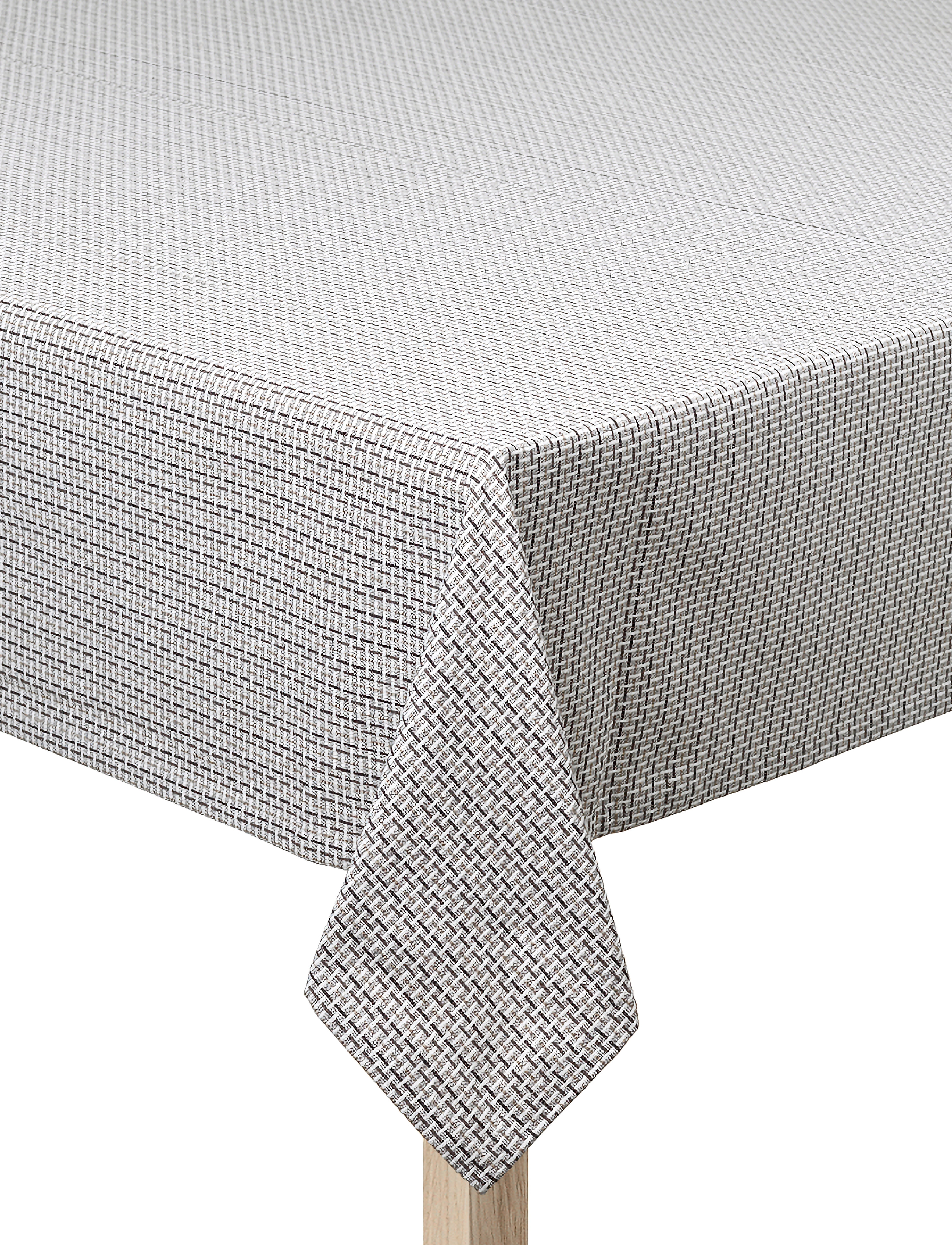 By Mogensen - Table-cloth Dubby - galdauti - grey, creme, dark grey, white - 3