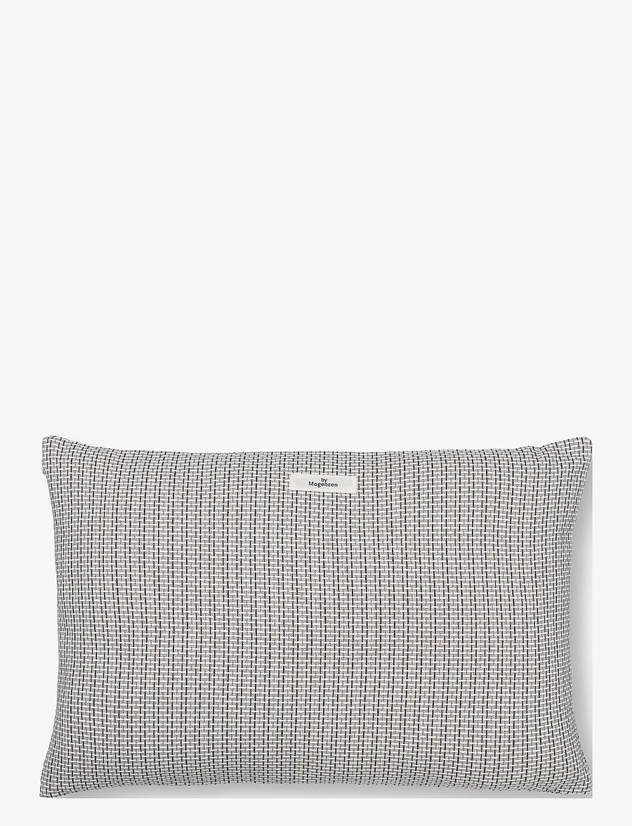 By Mogensen - Pillow cover Dubby - padjapüürid - grey, creme, dark grey, white - 1