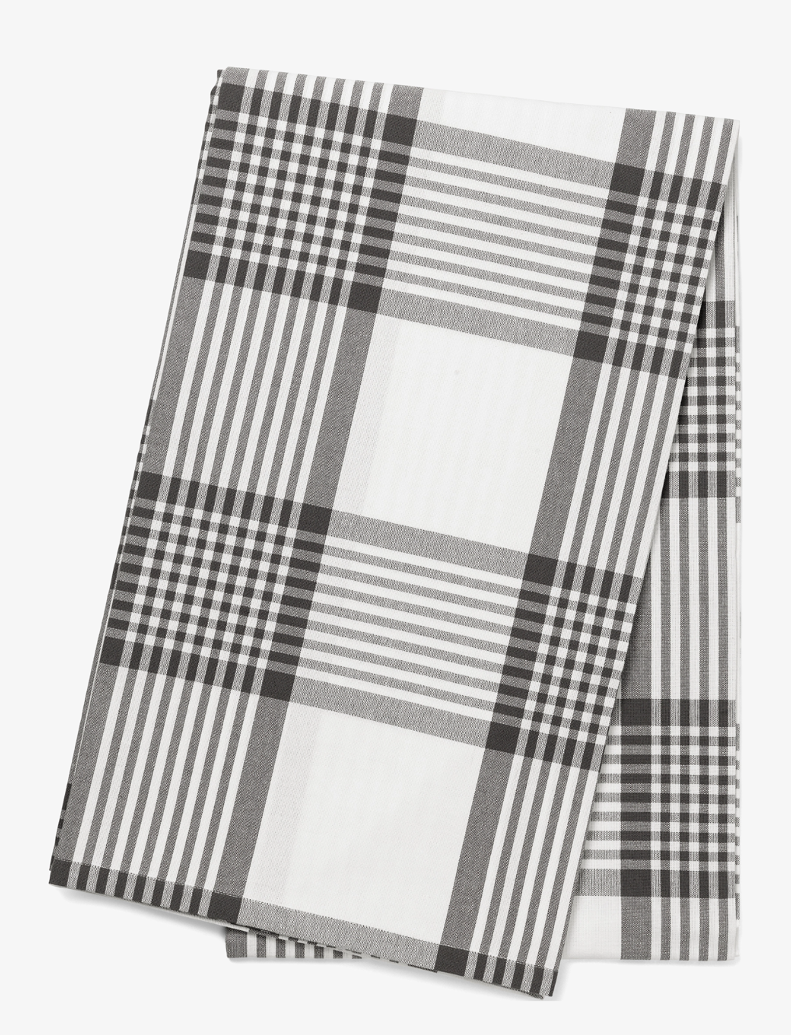 By Mogensen Table-cloth Large Checks - Tablecloths & Runners - GREY, WHITE / grey