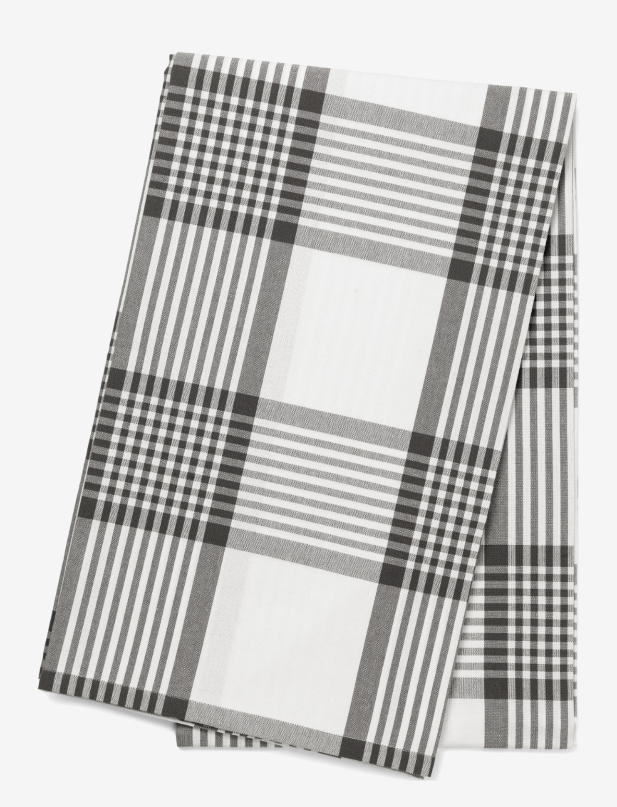BY MOGENSEN Dug Large Checks Grau - 140X320CM - Unisex