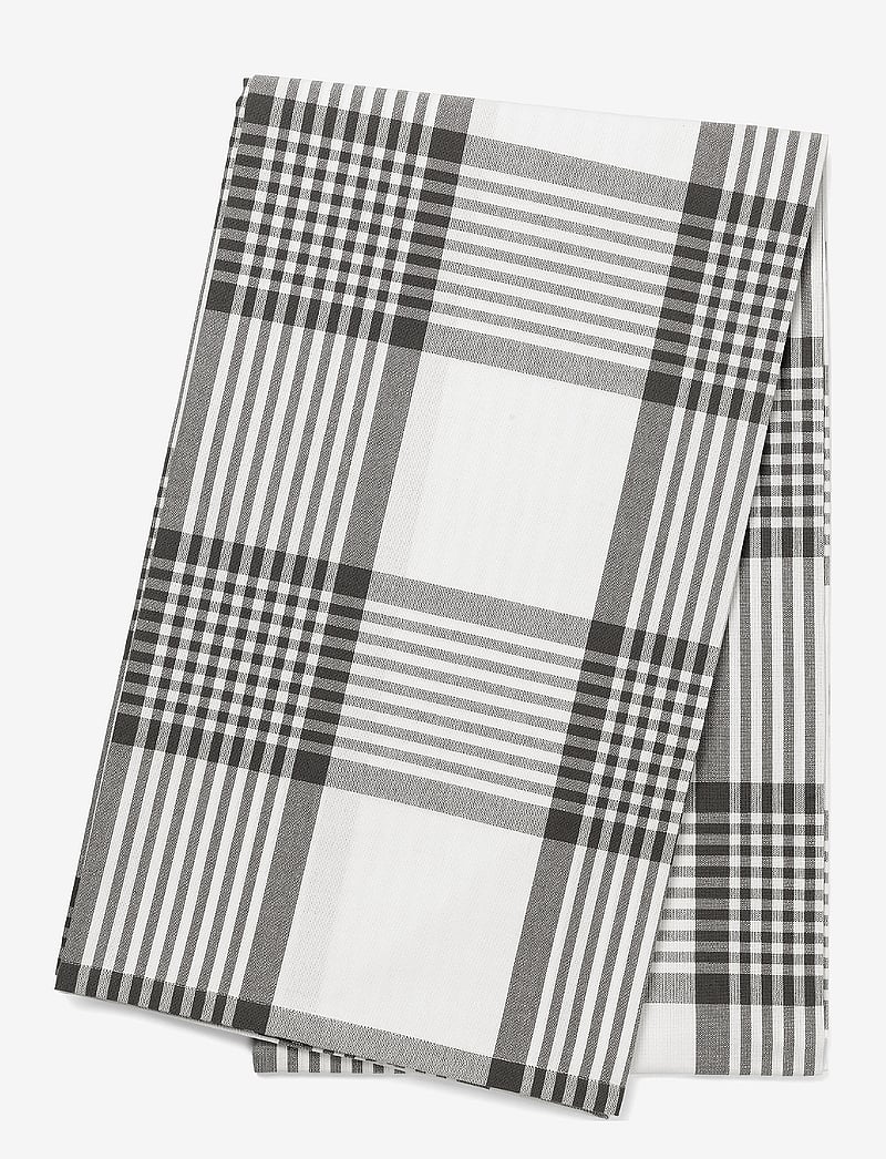By Mogensen - Table-cloth Large Checks - geschenke unter 100€ - grey, white - 0