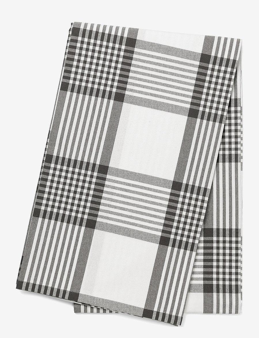 By Mogensen - Table-cloth Large Checks - laudlinad - grey, white - 1