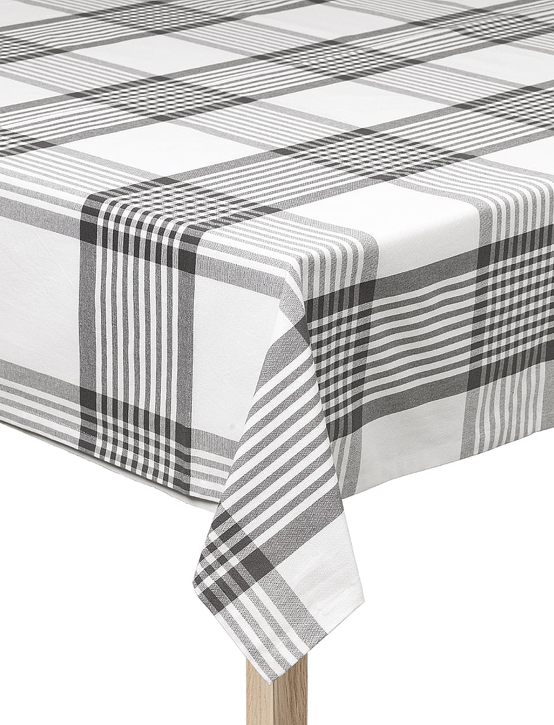 By Mogensen - Table-cloth Large Checks - geschenke unter 100€ - grey, white - 4