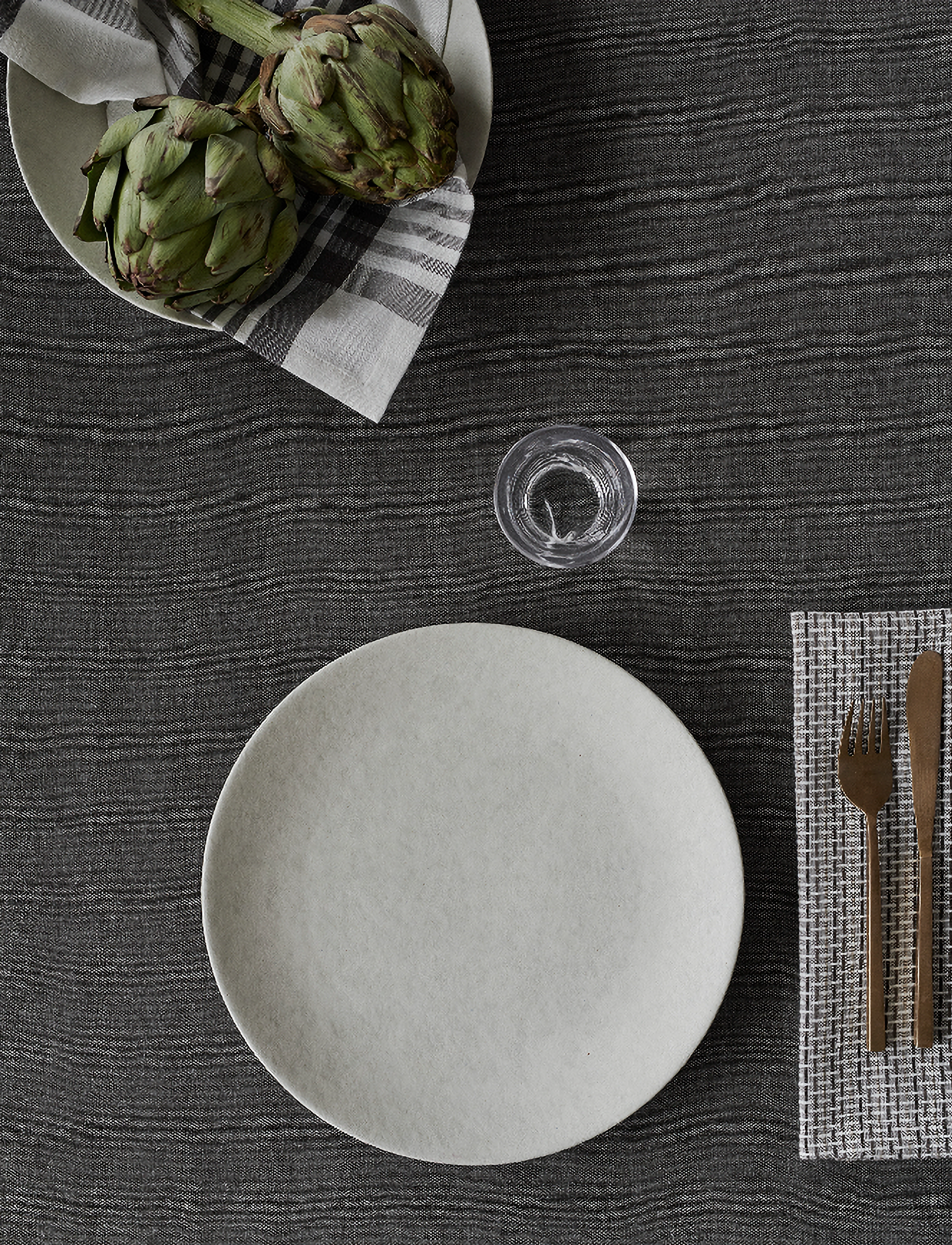 By Mogensen - Table-cloth Earth - tischdecken & tischläufer - grey - 1