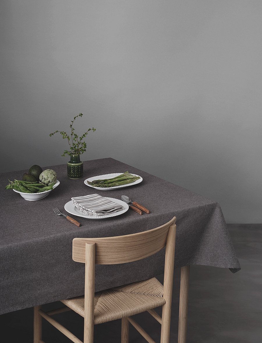 By Mogensen - Table-cloth Earth - laudlinad - grey - 2