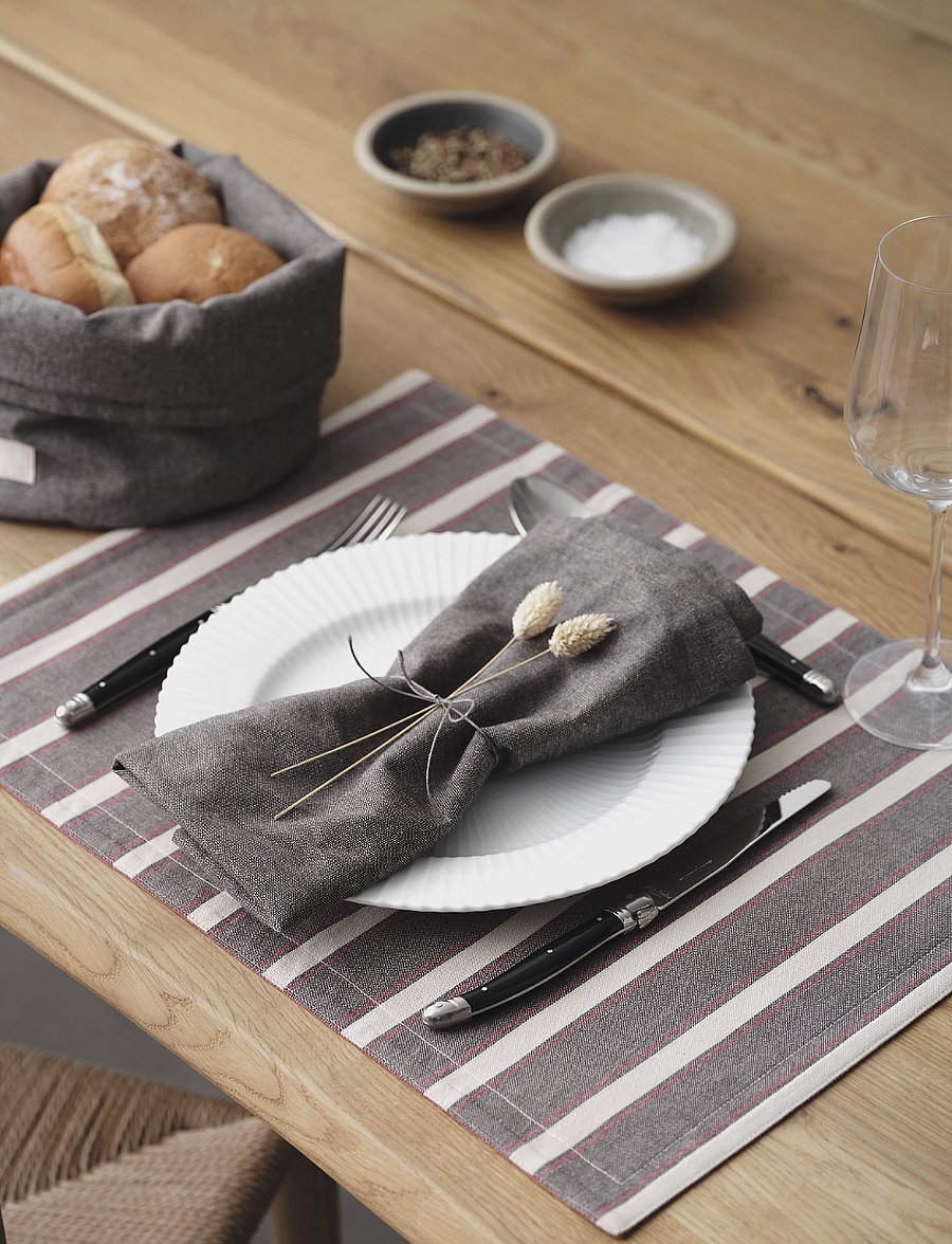 By Mogensen - Cloth napkin Earth - grey - 1