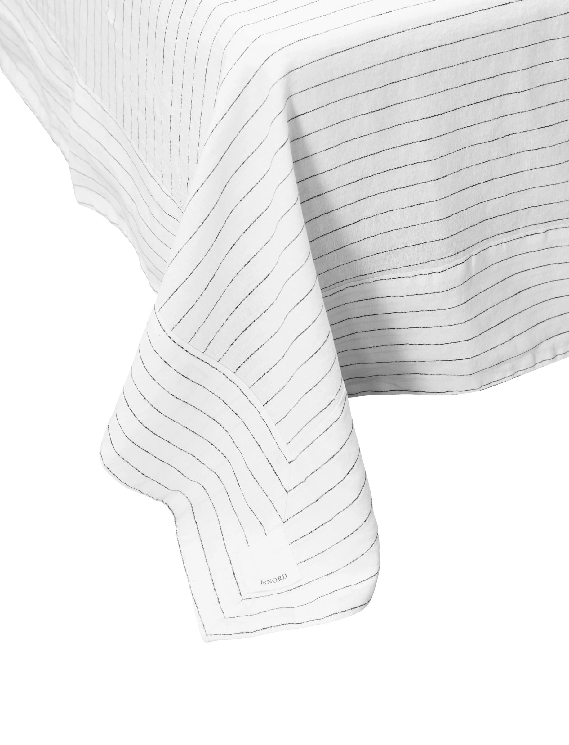 by NORD Bed skirt, Gunhild, Snow w. coal - by NORD - SNOW W. COAL / multi