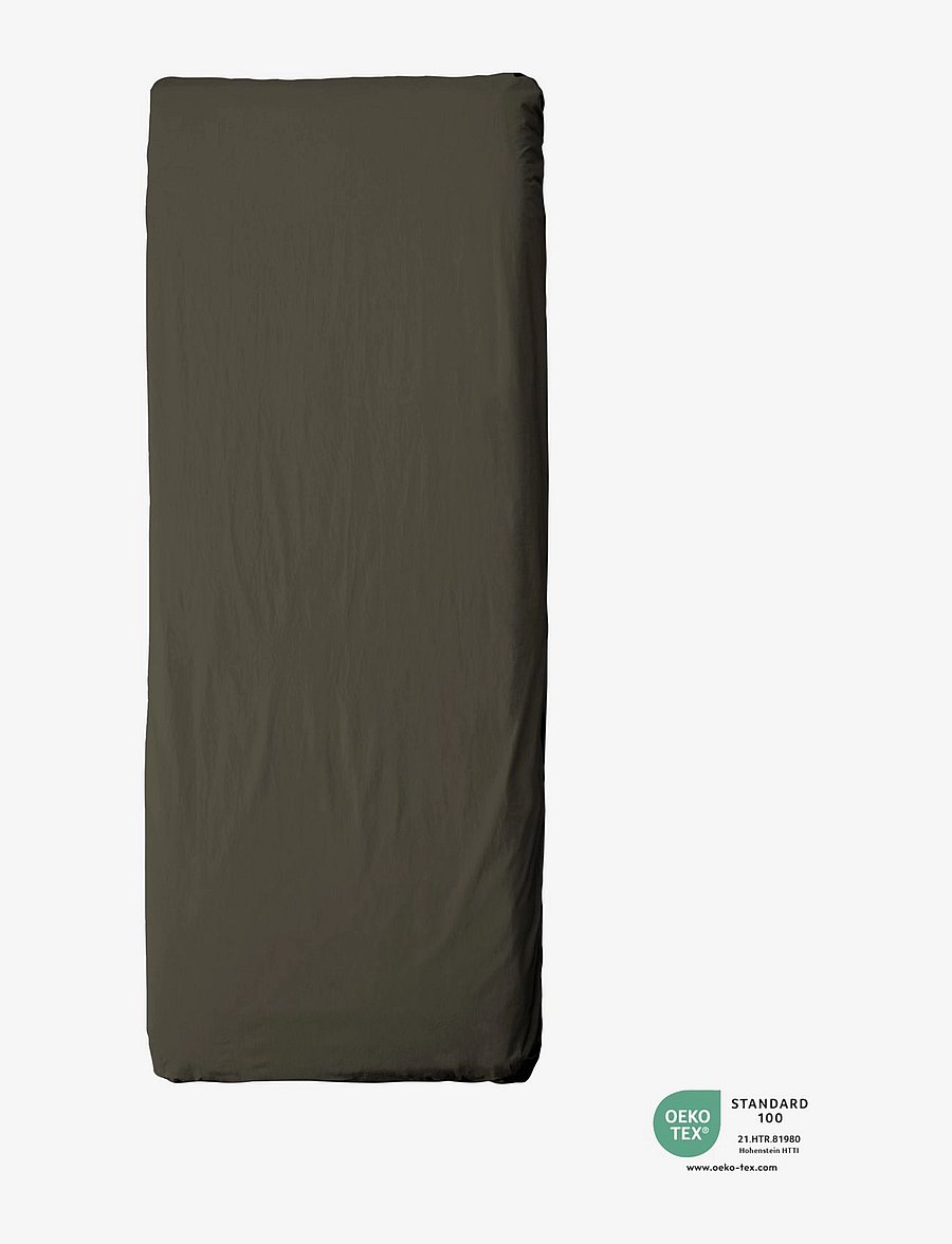 by NORD - Flat sheet, Ingrid, Bark - bettlaken ohne gummizug - bark - 1