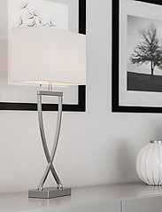 By Rydéns - Table lamp Omega - desk & table lamps - chrome white - 1
