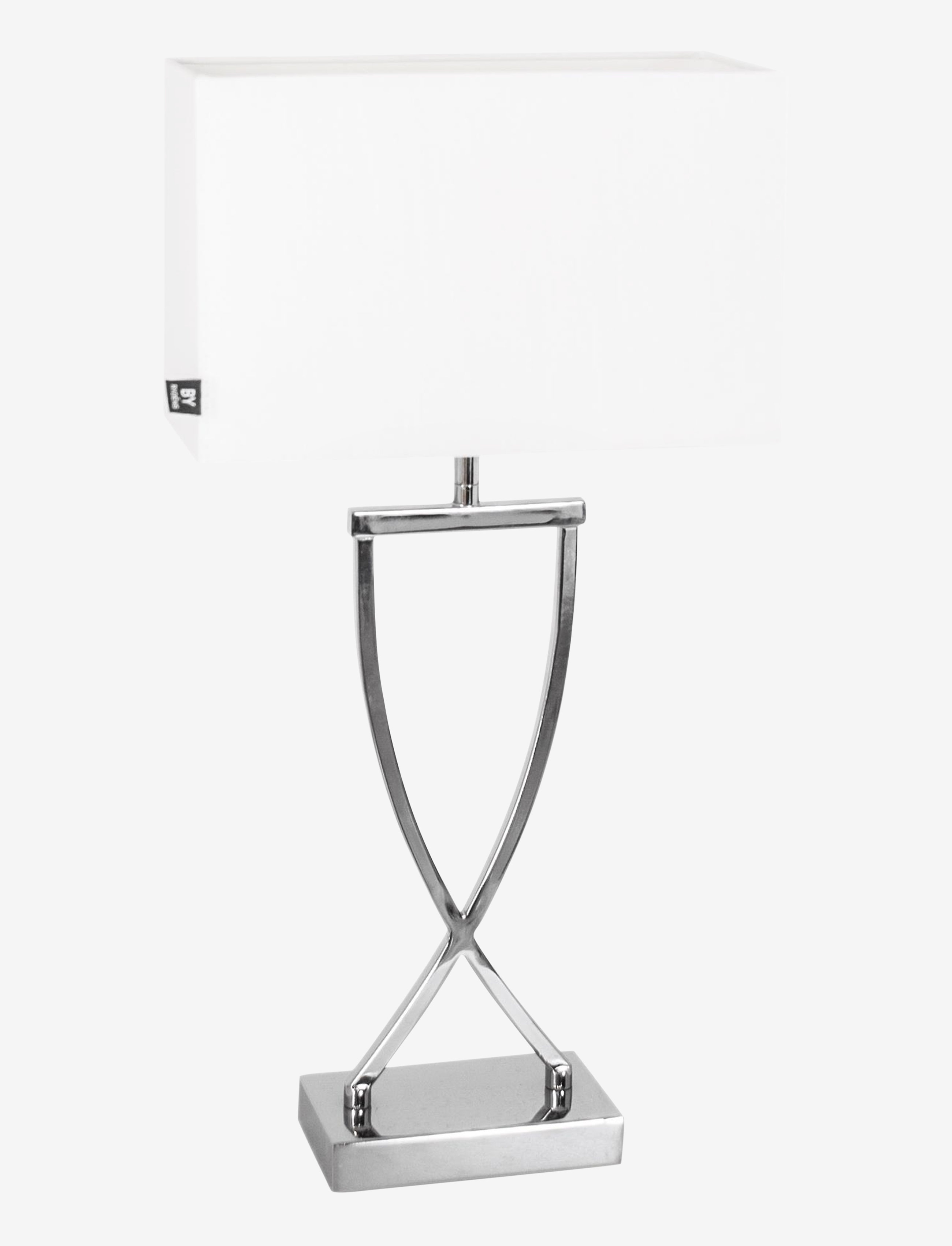 By Rydéns Table Lamp Omega, Bordlampe, Hvid, Str: 16.0X40X69CM