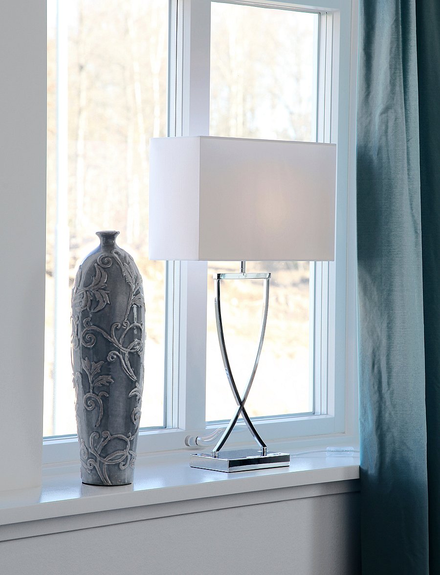 By Rydéns - Table lamp Omega - schreibtisch- & tischlampen - white - 0