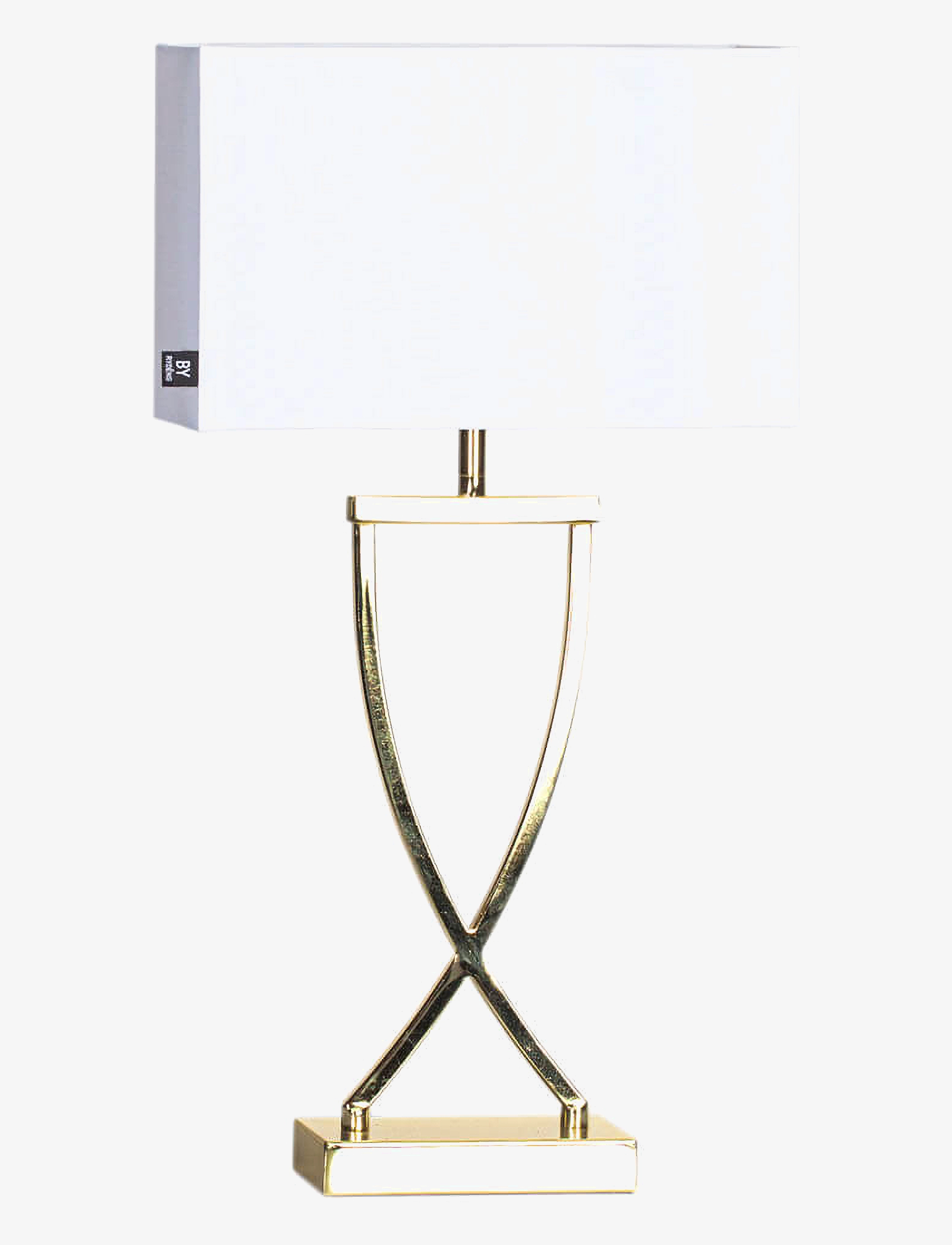 By Rydéns Omega Table Lamp, Bordlampe, Guld, Str: 12.0X27X52CM