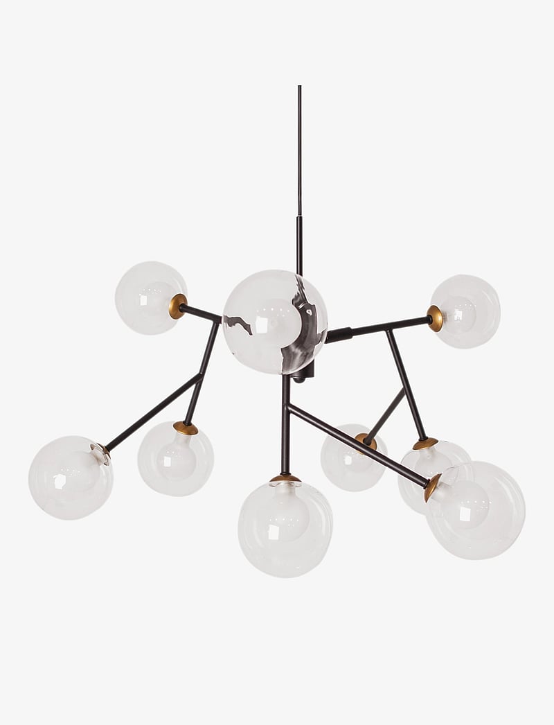 By Rydéns - Cesar Ceiling Lamp - black / gold - 0