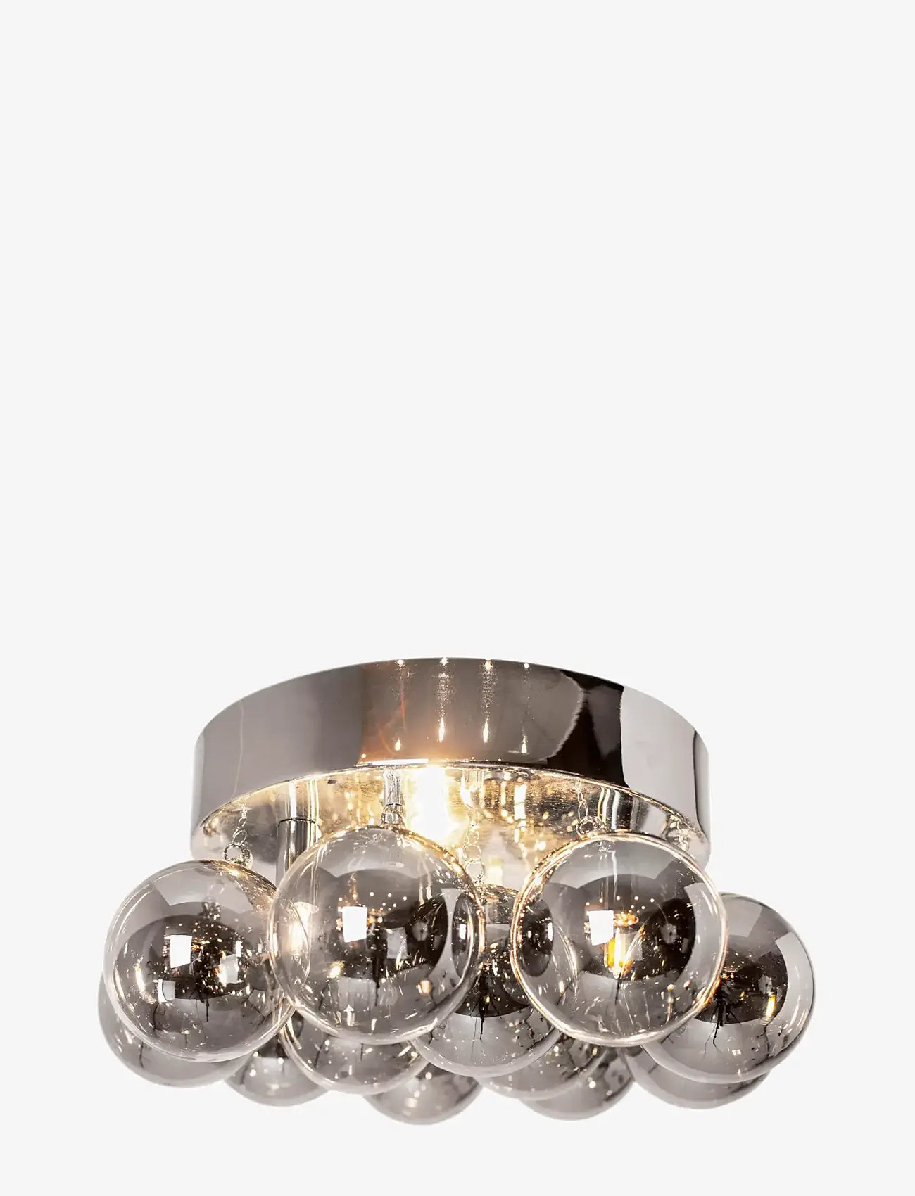 By Rydéns - Bubbles Ceiling light - pendellampen - chrome/smoke - 0