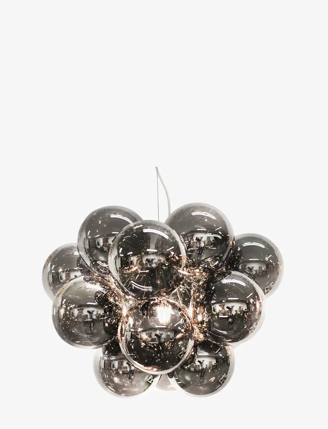 By Rydéns - Bubbles taklampa smoke - loftslamper - chrome/smoke - 0