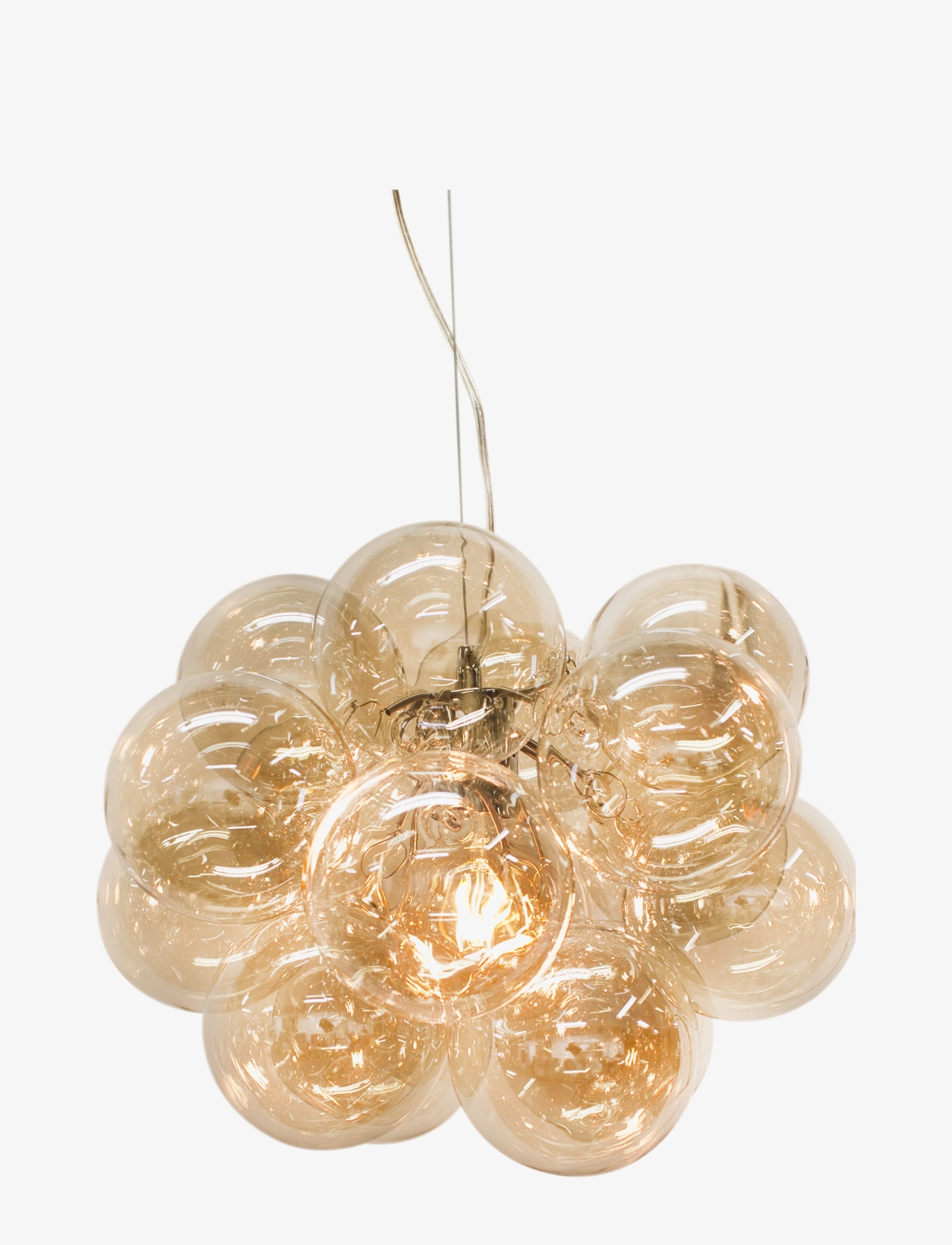 By Rydéns Bubbles taklampa Amber - Belysning - CHROME/AMBER / clear