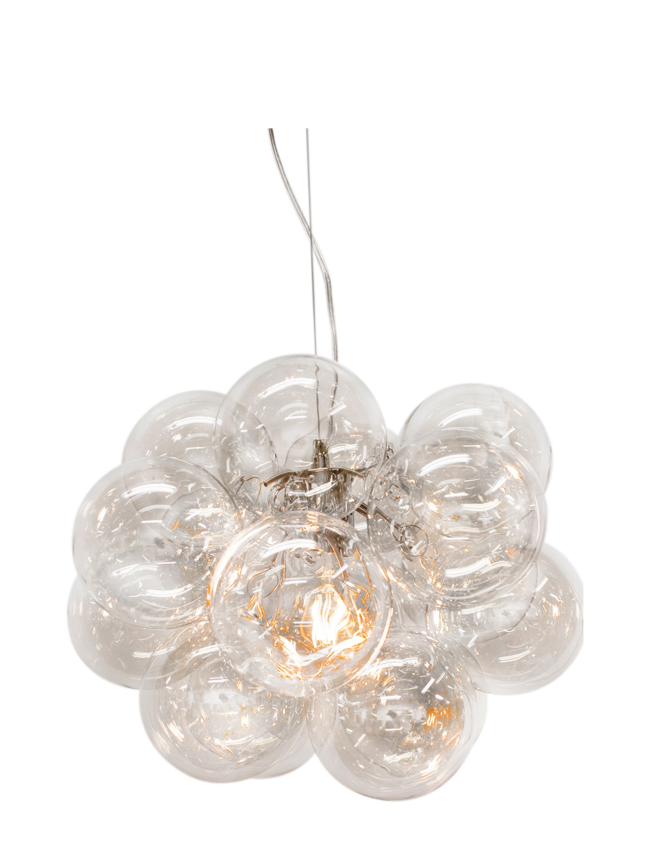By Rydéns Bubbles Pendant Light - Gifts - CHROME/CLEAR / clear