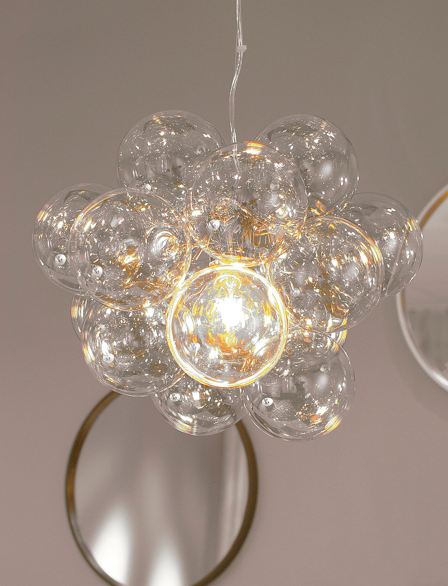 By Rydéns - Bubbles Pendant Light - deckenleuchte - chrome/clear - 2